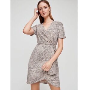 Aritzia Babaton Wallace Wrap Dress